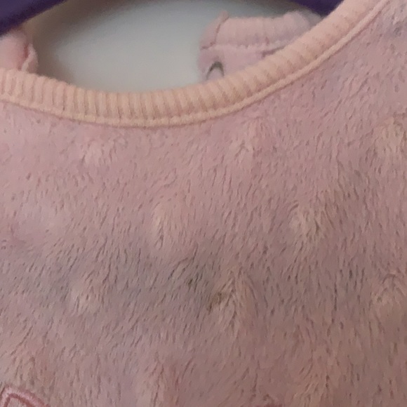 Part of 5/15$ Minky pink pajamas Rock a bye baby 0-3 months - Picture 5 of 6